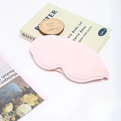 Ultra Comfort 3D Contoured Sleep Mask - 100% Light Blocking & Pressure - Free Eye Cover (Pink)