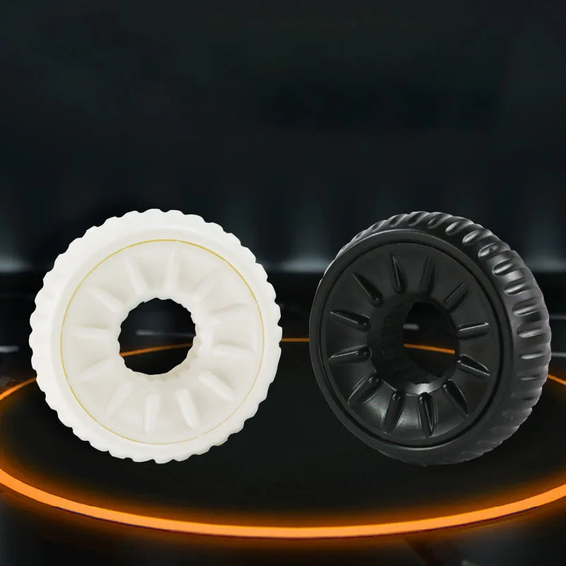 Decompression EDC Push Card Fingertip Gyro Plastic Ring Fidget Toys Child Adult Spinner Wheel Fingertip Gyro Anti-Anxiety Toys