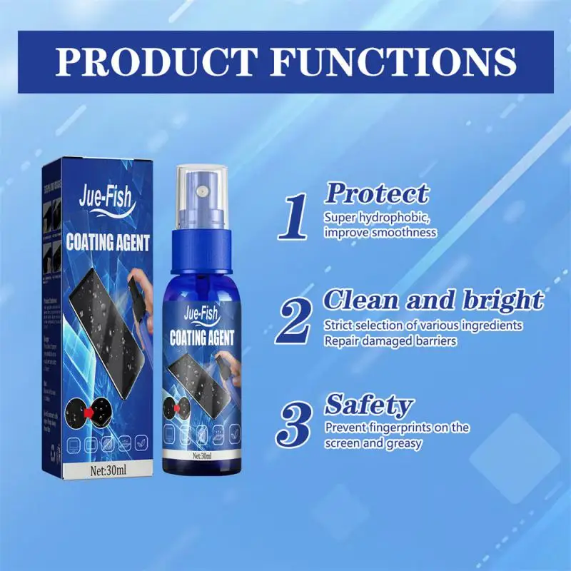 1~10PCS Glass Coating Solution for Cleaner Glass