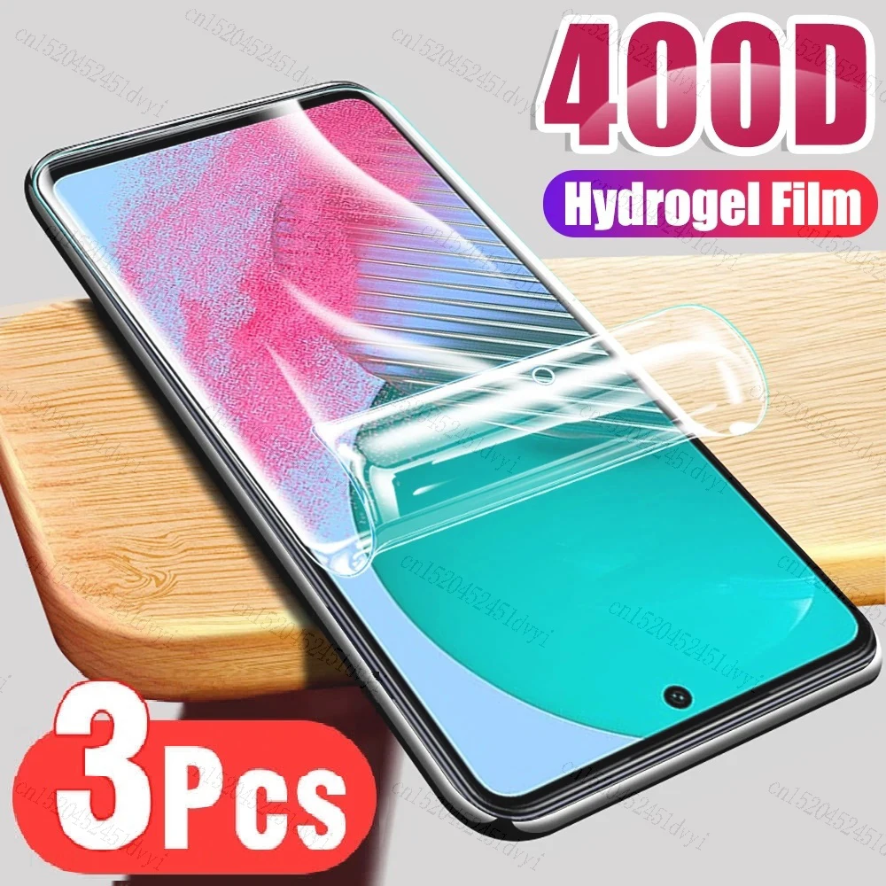 

3PCS Hydrogel Film For Samsung Galaxy M54 5G 6.7" GalaxyM54 M 54 SM-M546B Screen Protector Phone Protective Film