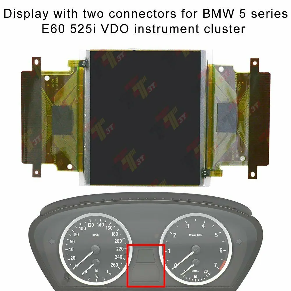 Instrument Cluster Lcd Display For Bmw E60 20032007 (nonlci