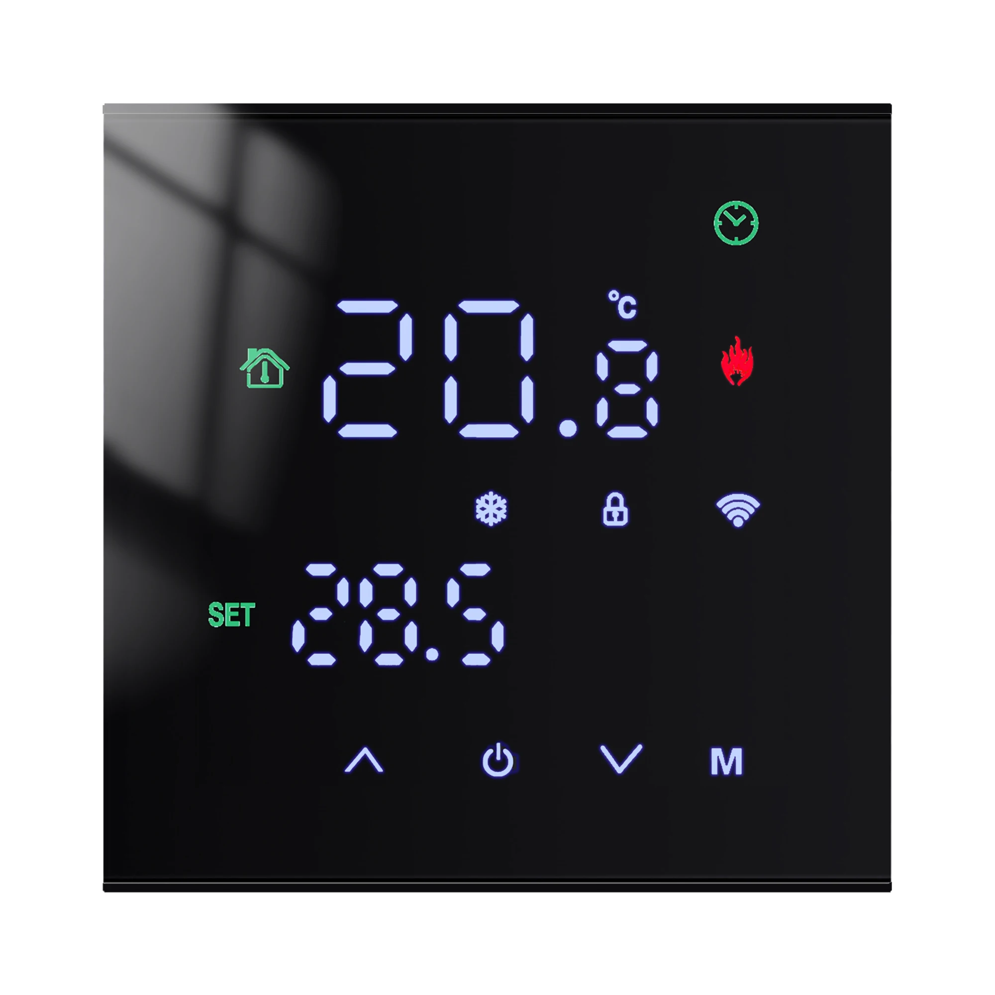 The Best Minco Home M3H Black/white Full Touch Screen Programmable