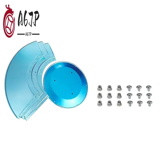 A67P-Patio Heater Shield Replacement Accessories, Top Shield Reflector Aluminum Winter Heater Shield Reflector For Outdoor 1
