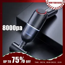 무선 휴대용 자동차 진공 청소기, 휴대용 미니 진공 청소기, 8000pa 120W, 높은 흡입력, 가정용 청소 습식 건식