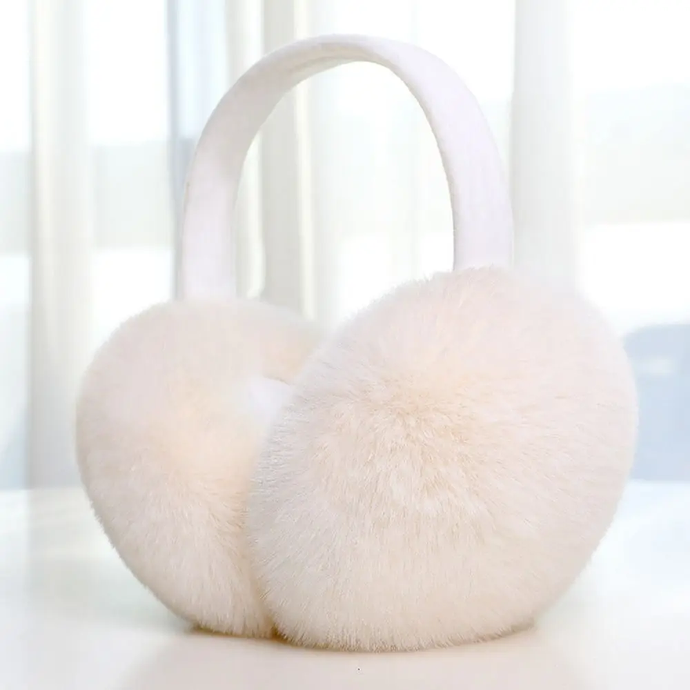 Cute Animal Plush Ear Warmer Earwrap Soft Folding Earflap Ear Cover Winter Warm Earmuff for Children Outdoor Cold Protection 1PC