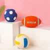 Dog Toy For Small Medium Large Dogs Cats Squeaky Ball Teeth Cleaning Interactive Chew Toys French Bulldog Labrador Pet Supplies 2