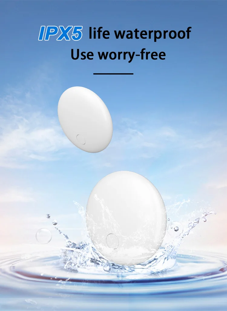 Anti-lose Tracker For Apple Airtag Replacemen via Find My Bluetooth GPS Tracker