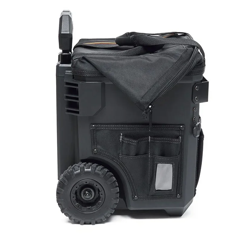 TOUGHBUILT Electrician Maintenance Trolley Box Trailer Hard Bottom Large Opening Tool Tug Box Hardware Professional Work Tools 3