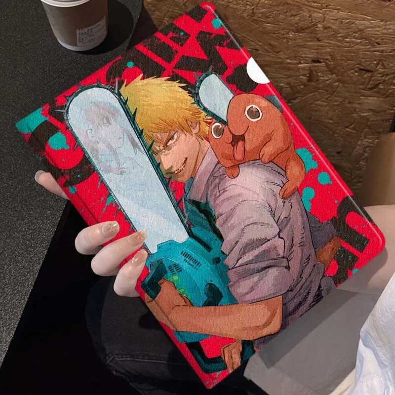 Pochita Chainsaw Man Protective Tablet Case