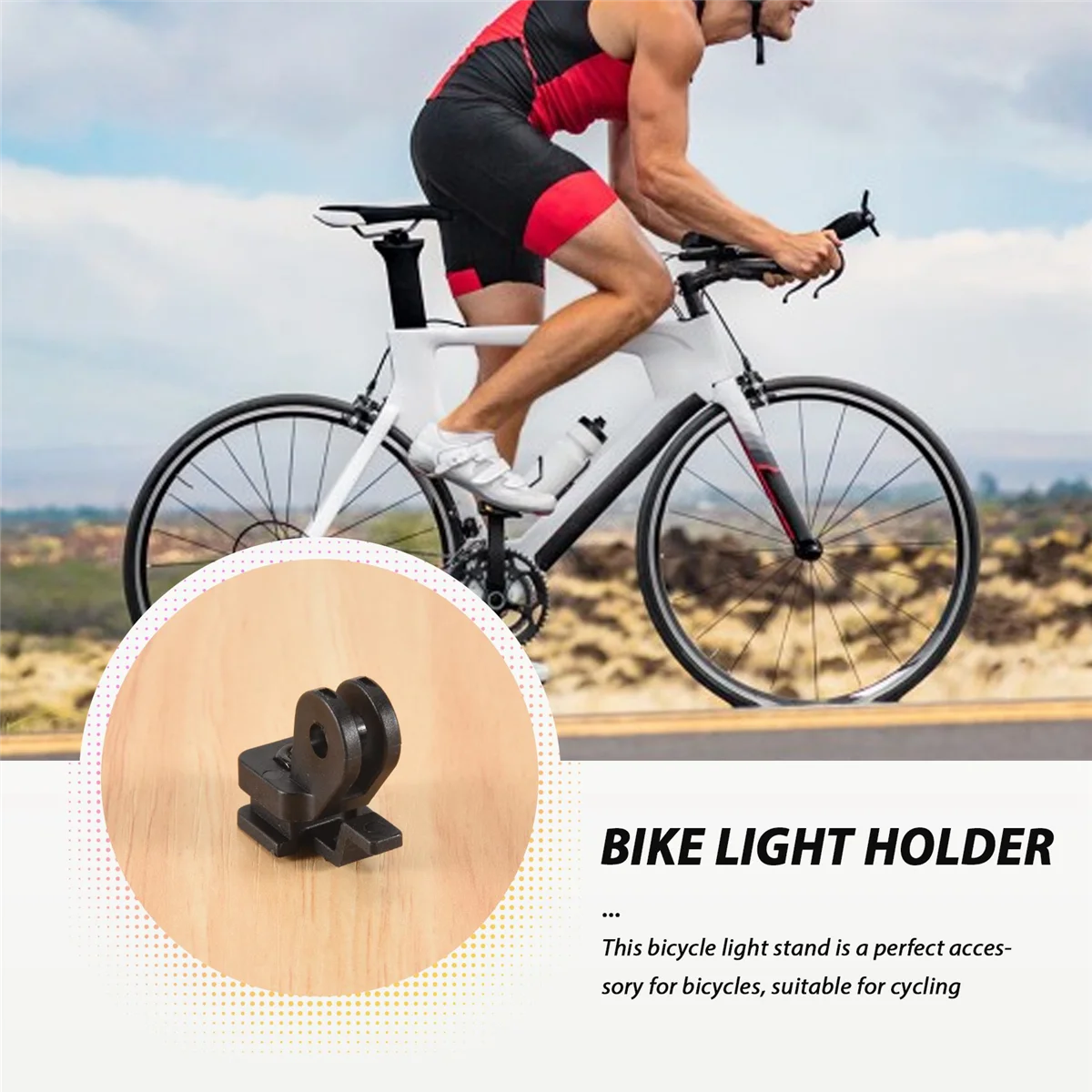 Newest Bicycle Front Lamp Code Meter Holder Mount Bracket for Bontrager Ion Prort Lifting Tail Lamp Bicycle Accessories