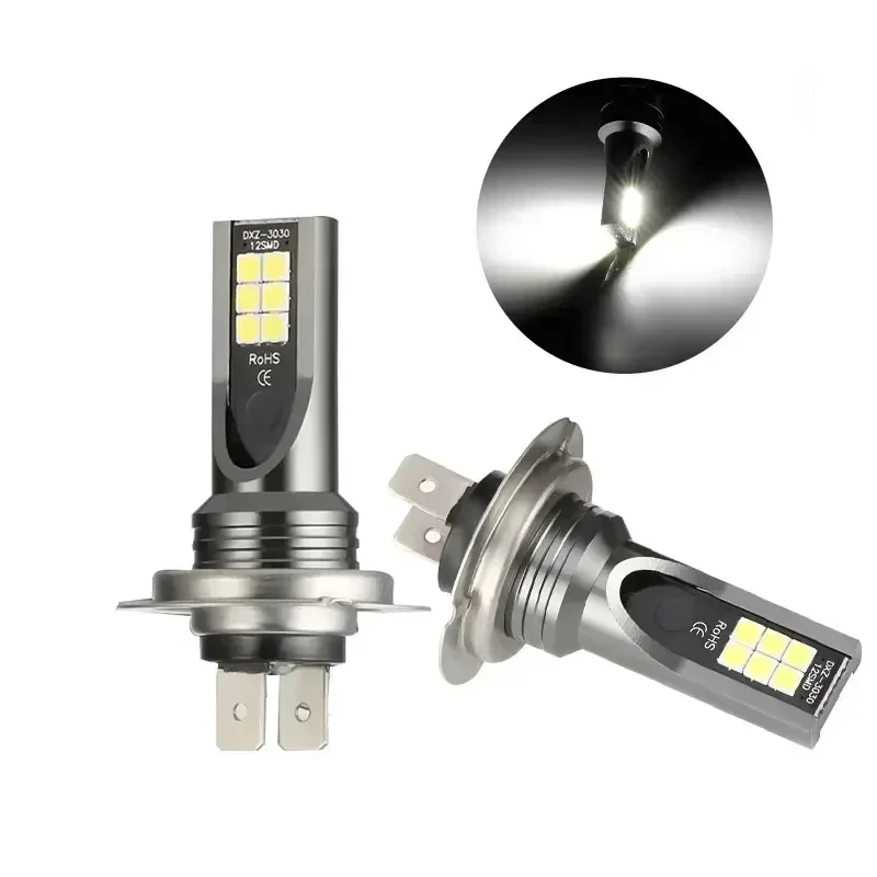 2pcs H7 Led 헤드 라이트 전구 키트 자동차 안개 전구 높은 낮은 빔 110w 30000lm 슈퍼 밝은 6000k 흰색 Led 조명 차량