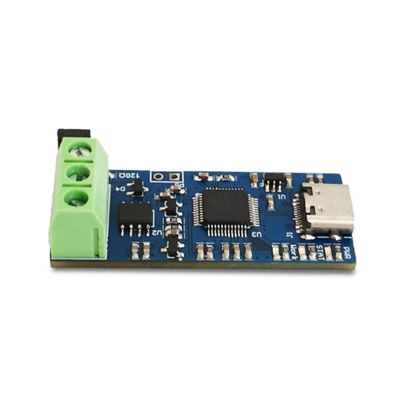CANABLE C타입 USB to CAN 컨버터 모듈, 효율적인 CAN-FD 분석용 CAN 버스 분석기, 5V, V2.0