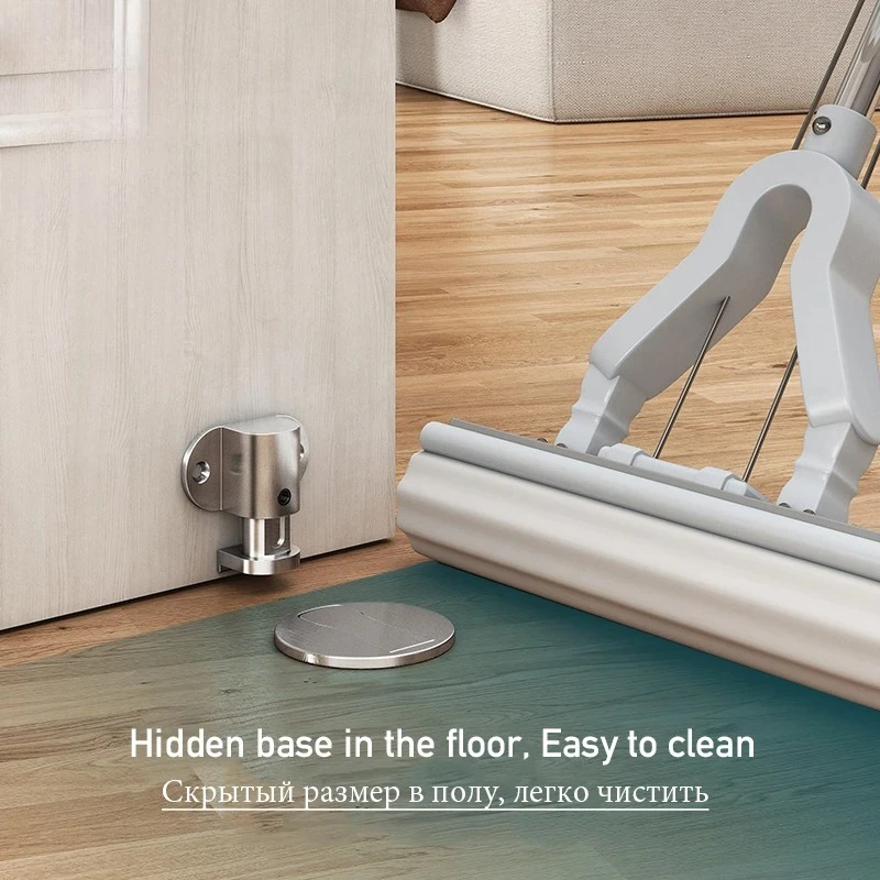 Door Stopper KAK Adjustable Punch-free Magnetic Zinc Alloy Anti-collision Hidden