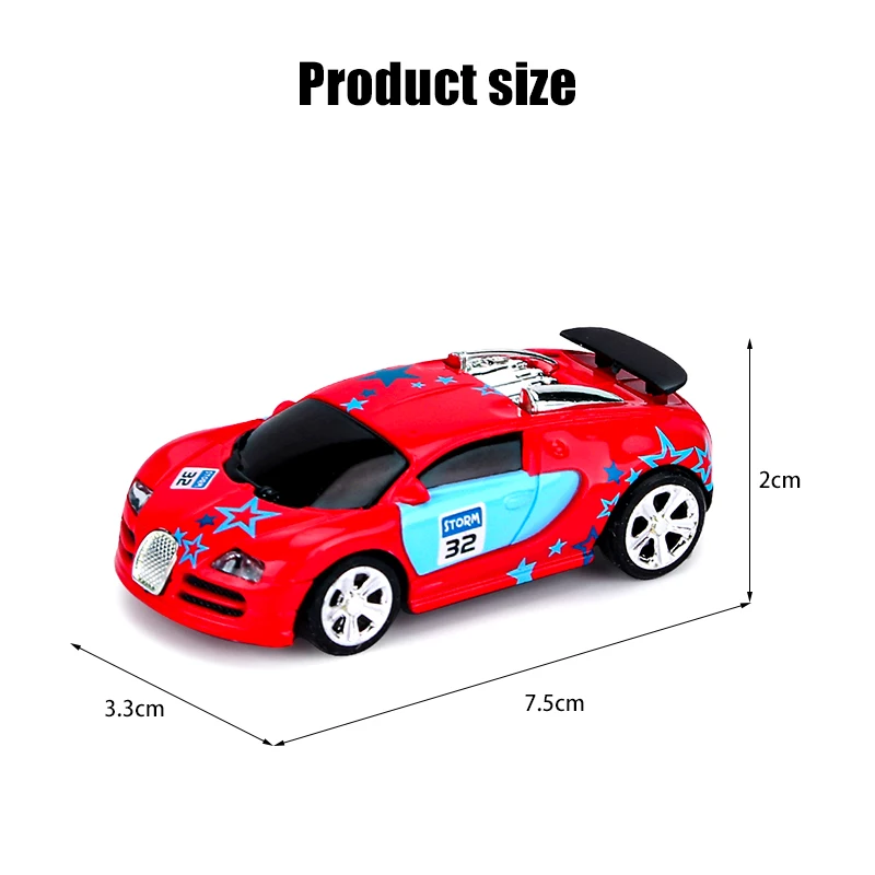 1/58 Rc Car Mini Racing Car 2.4G High Speed Can Size Electric App Control Vehicle Micro Racing Toy Gift Collextion for Boys