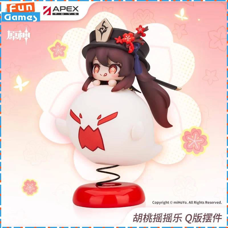 

Apex Genshin Impact Anime Figure Hu Tao Cute Toys Action Figures Genshin Birthday Gift Collectible Children Toys Room Decoration