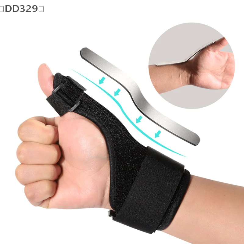 〔DD329〕Wrist Thumb Support Protector Tendon Sheath Injury Recovery Thumb Brace Splint Finger Sprain Retainer Health Care Tool