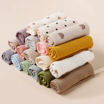 Baby Cotton Face Towels 1