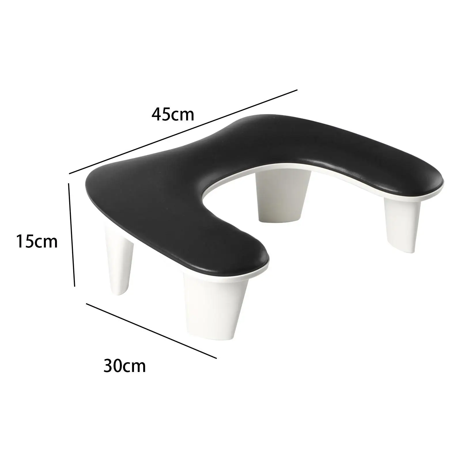 네일 암 레스트 쿠션, PU 가죽 스탠드 패드, 매니큐어 살롱 매니큐어