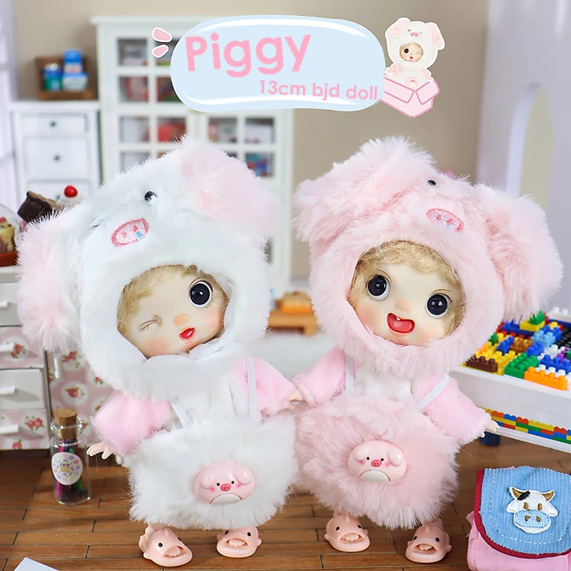 Mini Ob11 Bjd Doll Accessories Obitsu 11 Clothes Dolls For Girls Boy Toys Baby Kawaii Anime Toy Cute Items Pajama Miniature 6