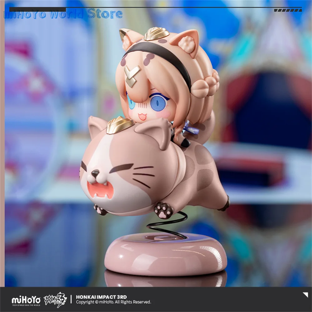 

В наличии официальный оригинальный Honkai Impact 3 Pardofelis, наборы для гаража, экшн-Реверсивный Calico качающийся музыкальный модельный набор, подарки на день рождения
