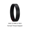 StarDikor M42/M48/M54 x0.75 Female Thread Extension Barrel Adapter Female to Female Thread Length 10MM For Zwo Qhy Camera 2
