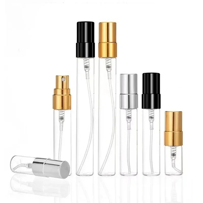 2/3/5/10ml Perfume Bottles Empty Mini Spray Atomizer Container Portable Glass Cosmetic Containers for Travel Sample Refillable - Image 2