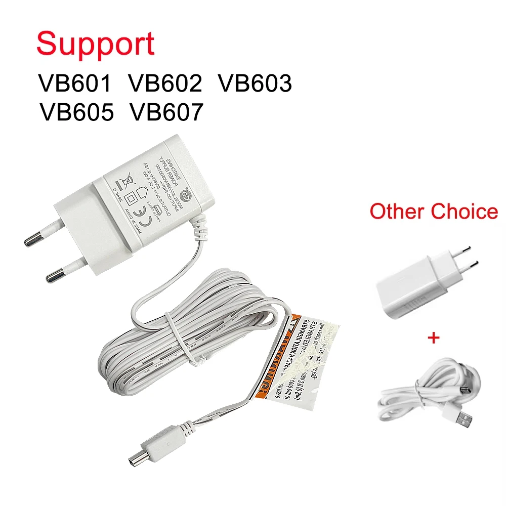 Original EU Power Adapter Charger 110-240V To DC 5V 1000mA Mini USB Connector For Baby Monitor VB601 VB603 VB605 baby monitor charger