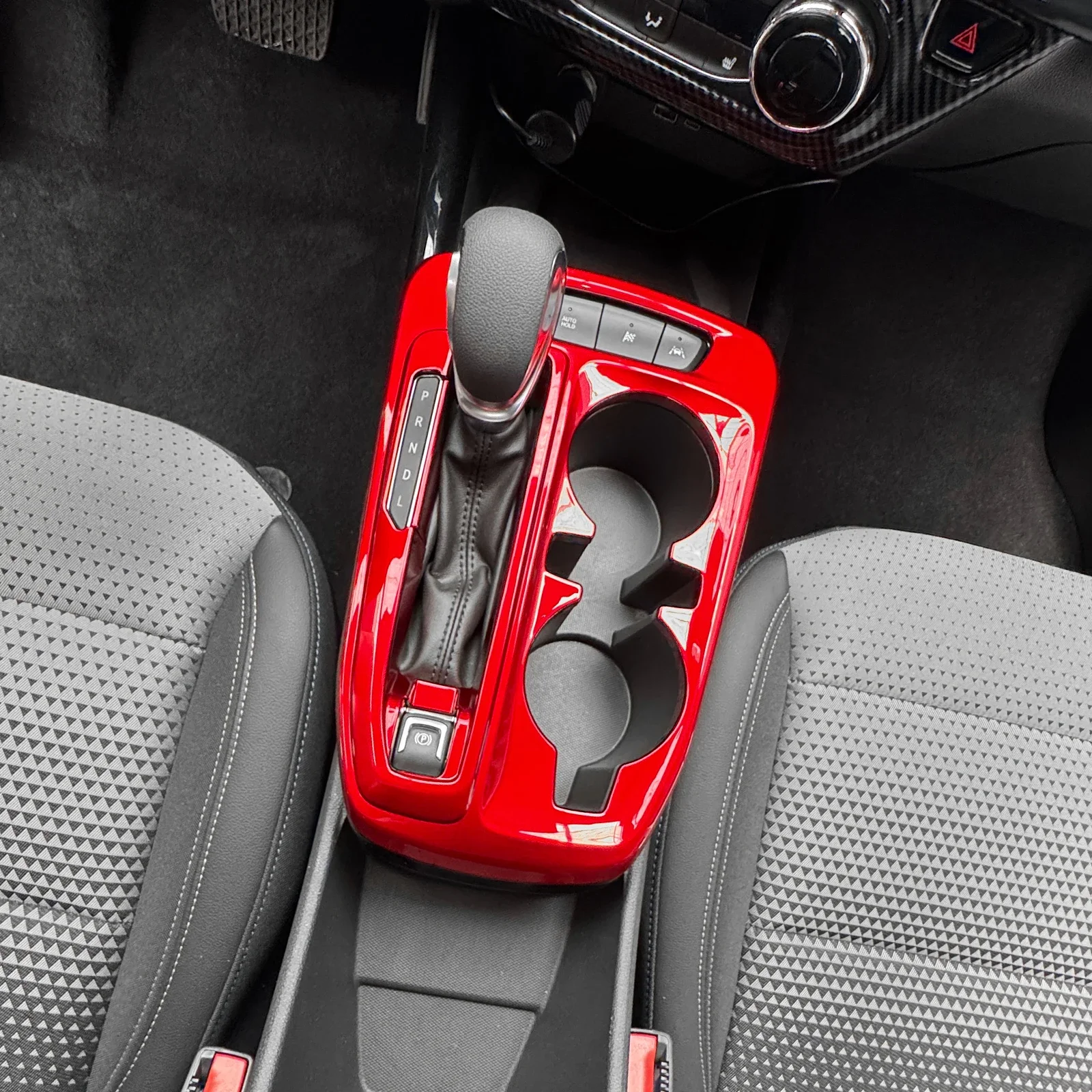 Chrome Gear Shift Gaiter Boot & Console Bezel Trim For Chevrolet Trax – Silver Clip-On