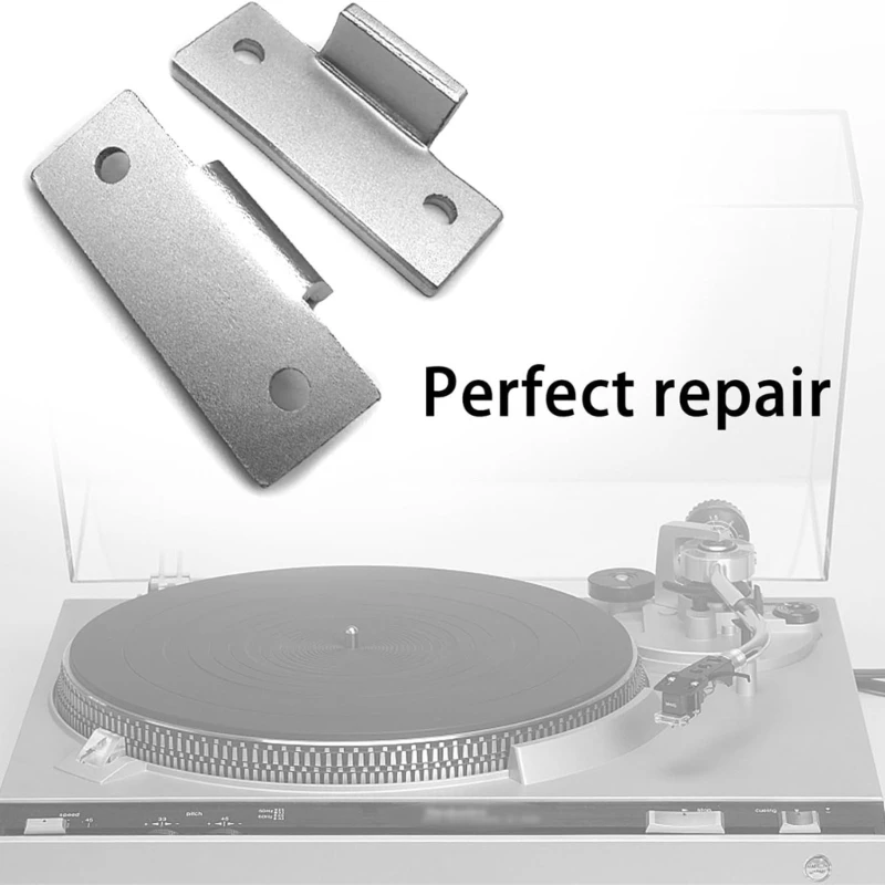Turntable Dust Cover Hinges Repair Tabs Hinge Brackets for Technics SL-D1 SL-Q200 SL-B1 SL-DD2 SL-3200 Record Player record player repair set