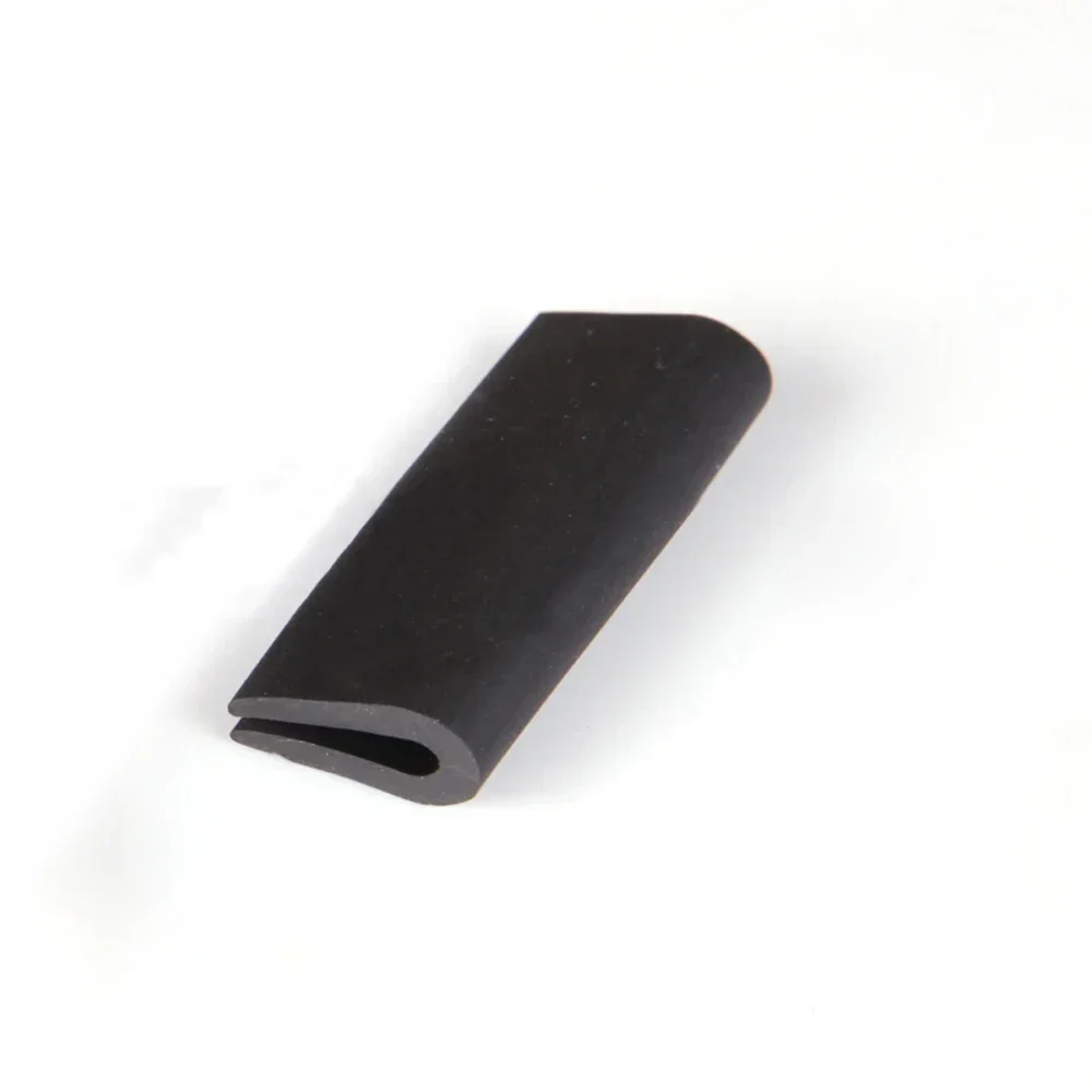 Description Picture 5 of item1/2/3/5/10M Black Rubber Edge Strip U Section Anti-oil Seal Edge Guard Inner Width 0.5-10mm High 5-15mm