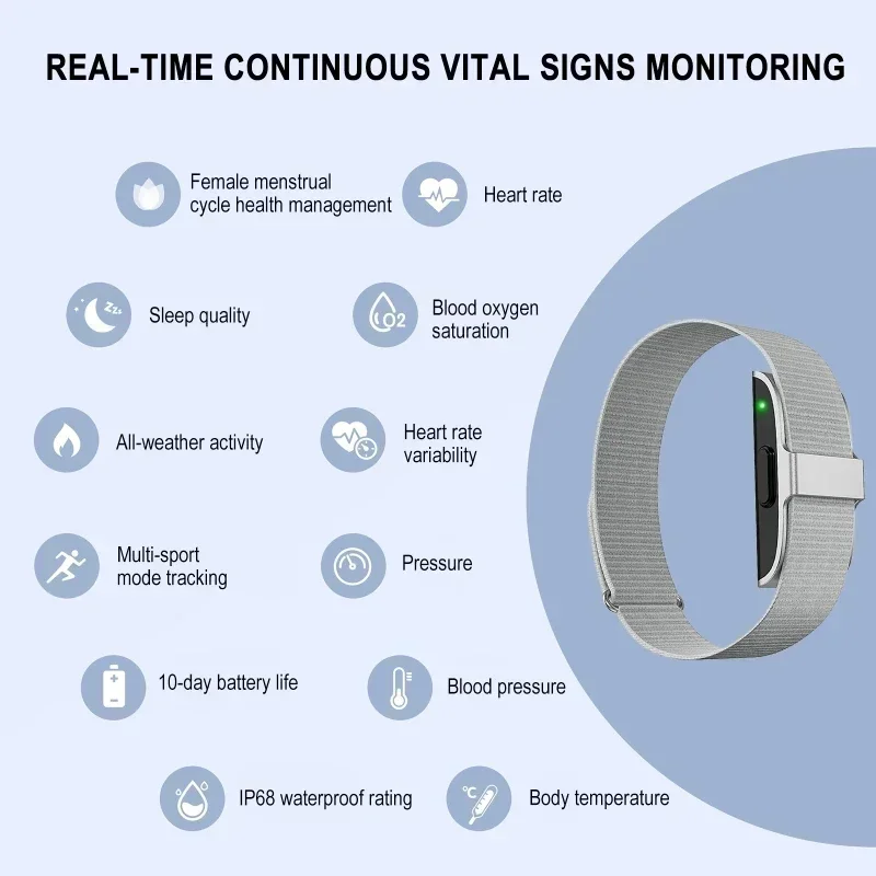 2208A Smart Bracelet Heart Rate Blood Pressure Monitor Pedometer Sport Fitness Tracker for Men Women Electronic Bracelet 3