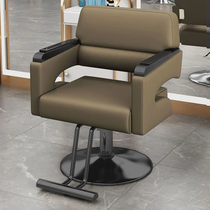 Barber Reclining Swivel Stool Aesthetics Pedicure Spa Makeup Hairdressing Stool Tattoo Hydraulic Tabouret Coiffeuse Makeup Chair