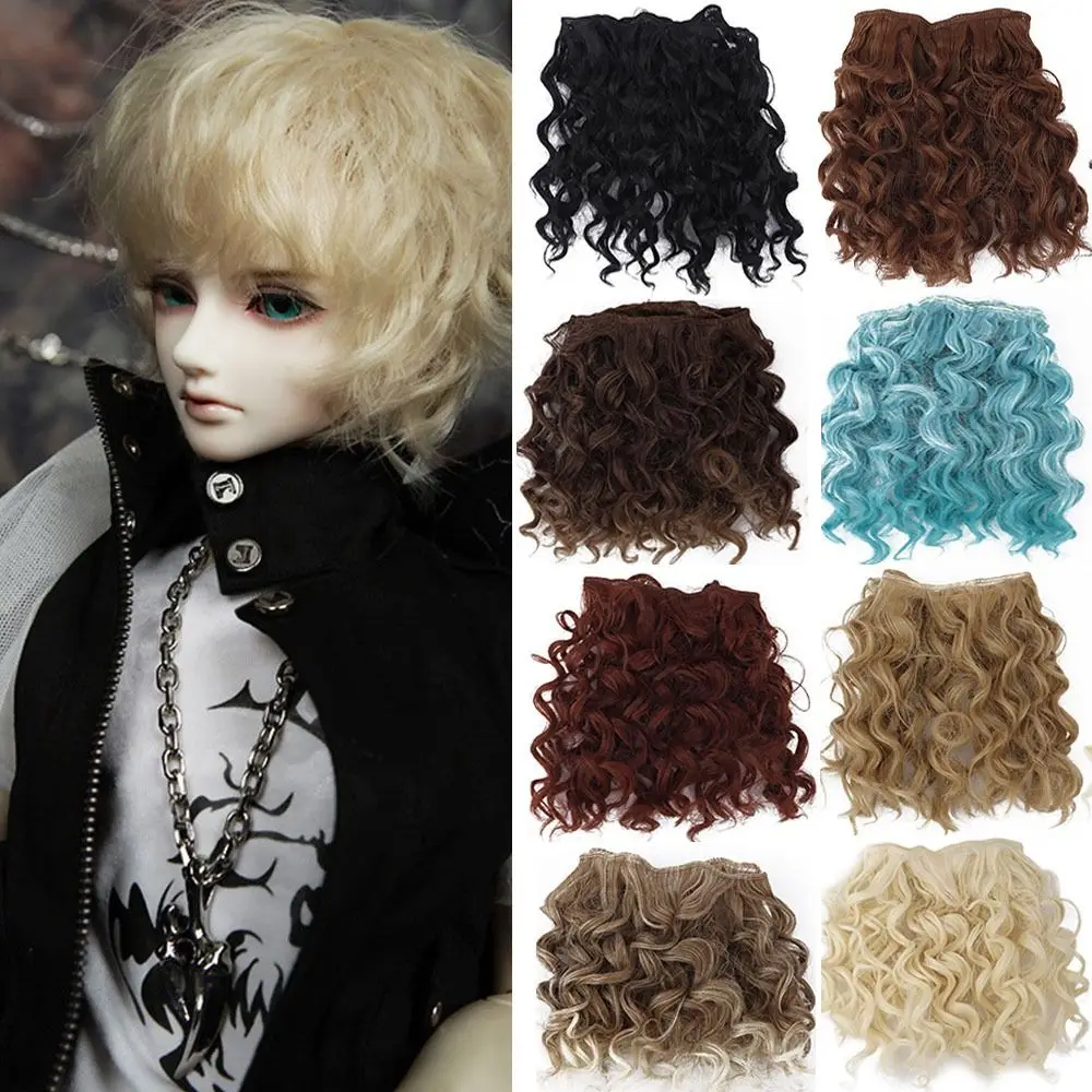 1m*15cm High Quality Screw Curly Hair Extensions for All Dolls DIY Hair