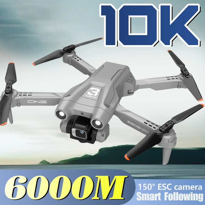 

Z908 Pro Professional Drone 10k Hd Camera Optical Flow Positioning 3 Sides Obstacle Avoidance 6000m Quadcopter Toy