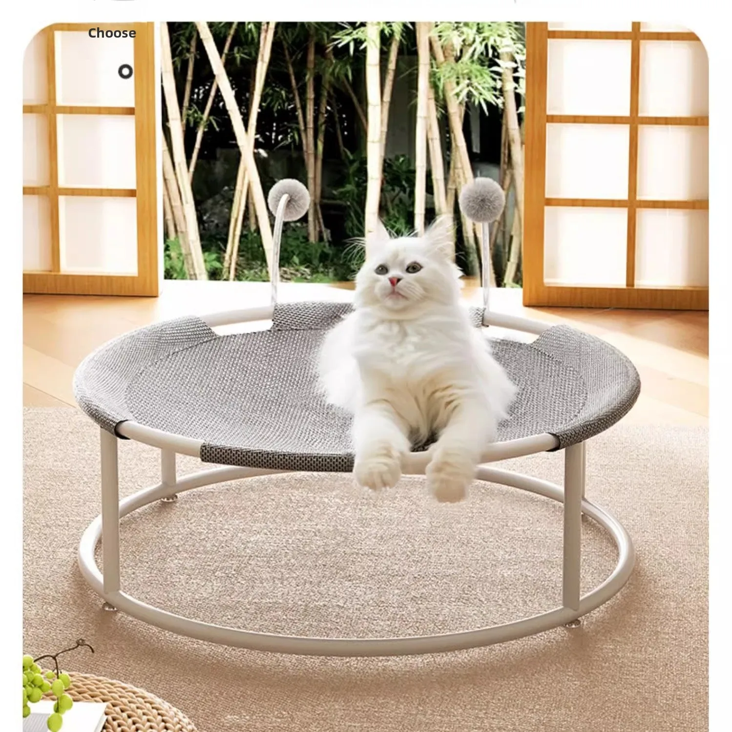 Four-Season Universal  Bed for Kittens S Sofa Pet Summer Supplies Cool Nest  Couch Hammo Bed Home Pet Supplies