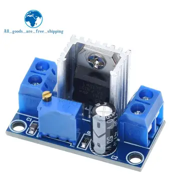 TZT LM317 DC-DC Converter Buck Step Down Circuit Board Module Linear Regulator LM317 Adjustable Voltage Regulator Power Supply