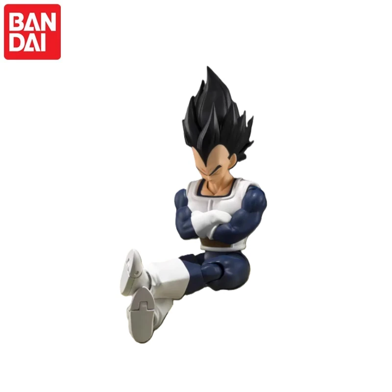 재고 있음 100% 오리지널 반다이 S.H.Figuarts SHF 베지터 올드 배틀 슈트 드래곤 볼 Z 애니메이션 액션 컬렉션 피규어 모델 장난감