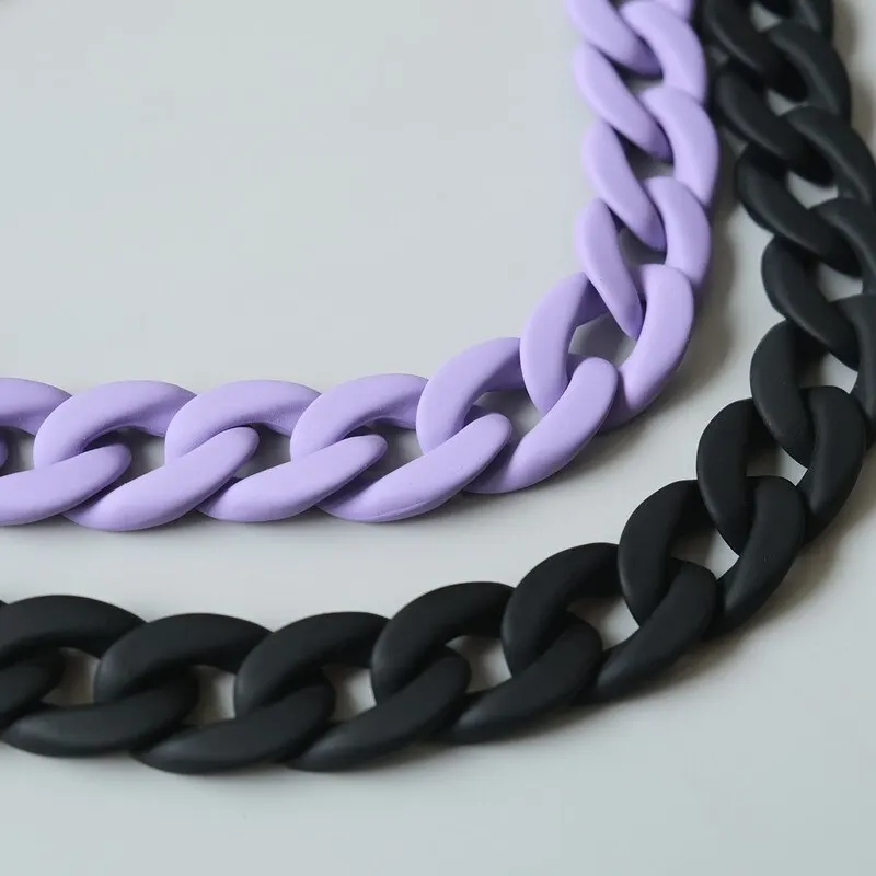 Saf46ad53b88d4f7fb1ada5ecae7de2b2W 40cm Women Bag Strap Replacement Long Panel Wide Bag Chain Advanced Chain Accessories Fashion Bag Accessories Mallzona