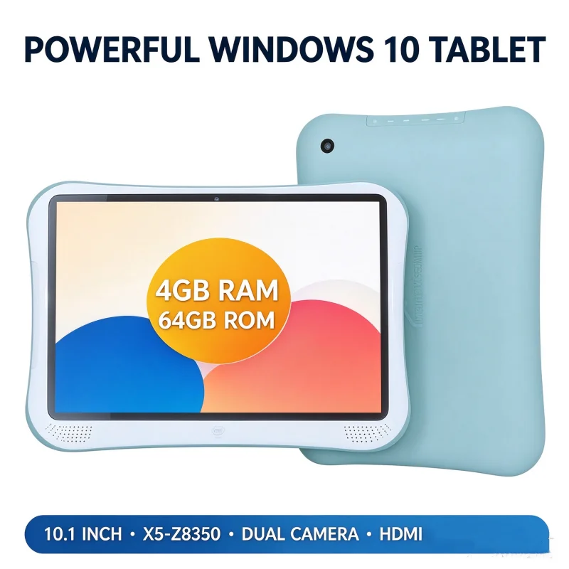 10.1 INCH 4GB DDR RAM 64GB ROM Q1 Tablet PC WINDOWS 10 X5-Z8350 CPU Quad Core Up to 1.44GHz 1280 X 800 IPS Dual Camera