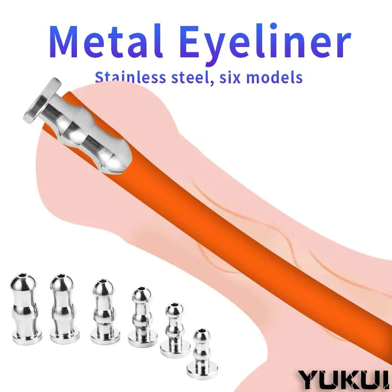 Urethral Dilator Silicone Urethral Dilator Penis Urinary Plug Stainless Steel Urethra Catheter Time-Delay Sex Toys For Man Urethral Stimulate Dilator Masturbation Messager