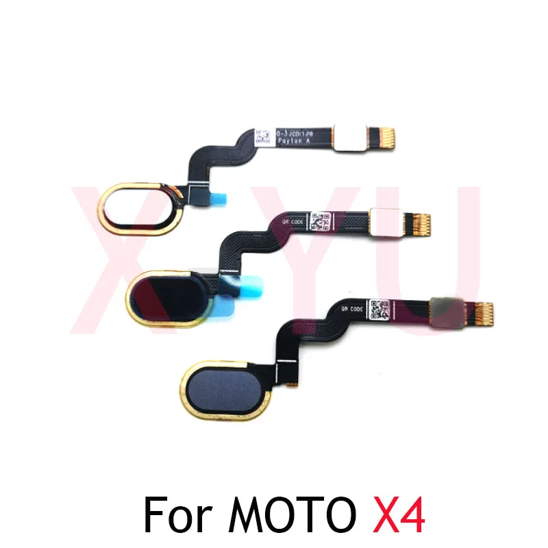 Для Motorola Moto X4 X (4-го поколения) XT1900 Главная Кнопка Датчик отпечатков пальцев возврат питания гибкий кабель запасные части