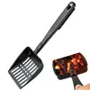 Metal Fireplace Ash Shovel Hollow Out Wood Stove Ash Sifter Iron Coal Shovel Fire Pit Tools for Fireplaces Outdoor BBQ Grills 1