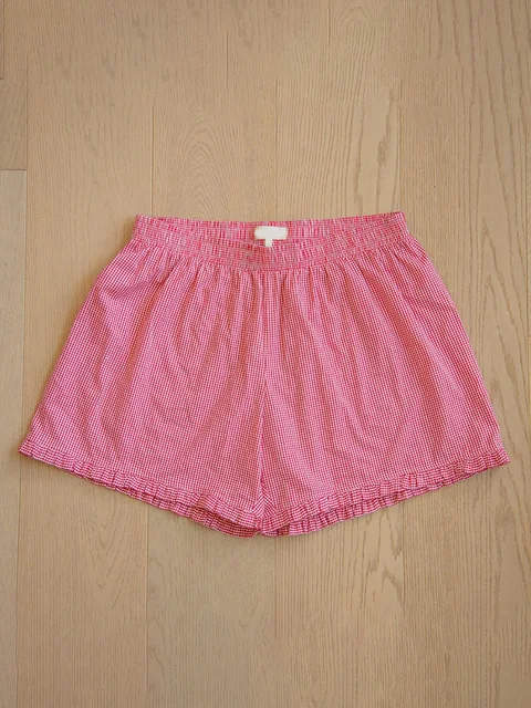 Damen Boxershorts Baumwolle - Lässige Karo Schlafhosen Y2K Style