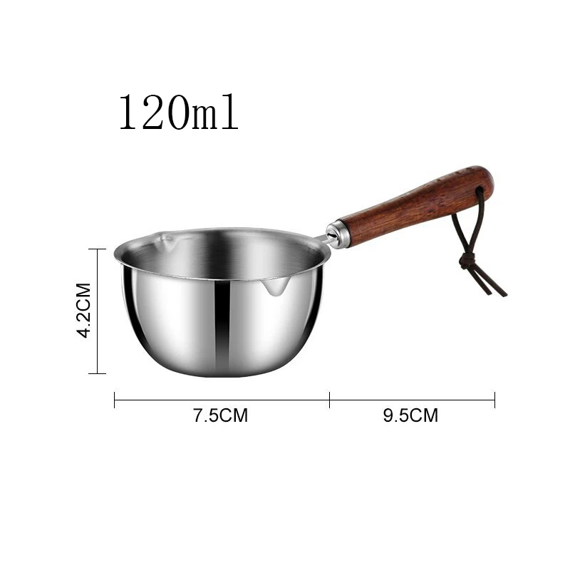 Stainless Steel Oil Pot 120ml/200ml Kitchen Tool