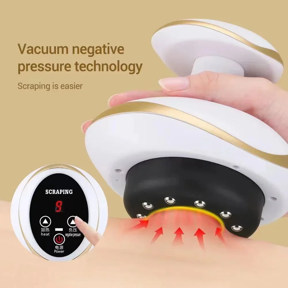 Electric Massage Meridian Brush Universal Body Dredging Cupping Scraping Instrument Abdominal And Back Massager For Home Best Sellers In Beauty & Health