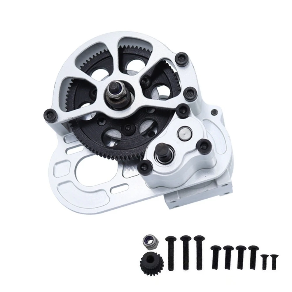 

ЧПУ металлическая реверсивная коробка передач для Axial SCX10 I II 1/10 аксессуары для радиоуправляемой машинки