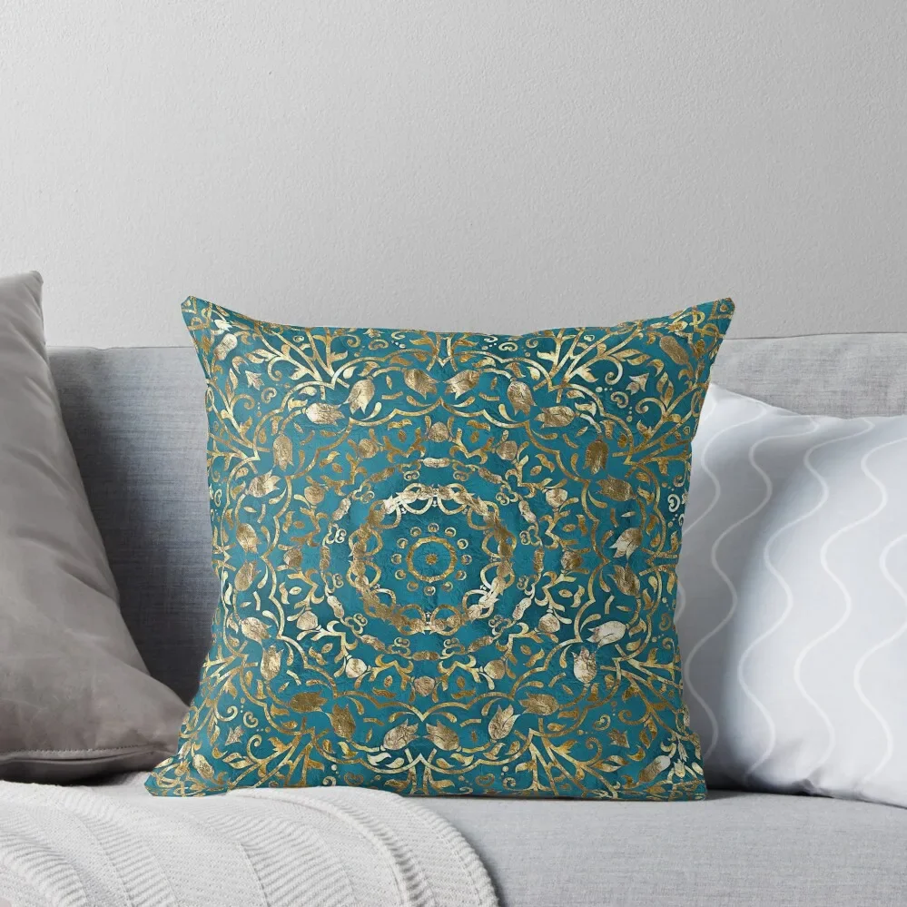 

Moroccan Style Mandala Throw Pillow