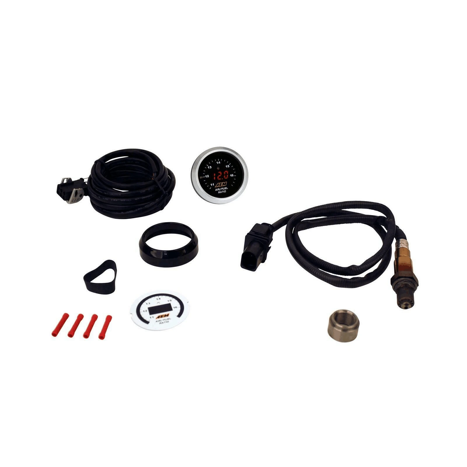 

30-4110 UEGO Wideband O2 Air Fuel Ratio Gauge AFR 52mm with 4.9