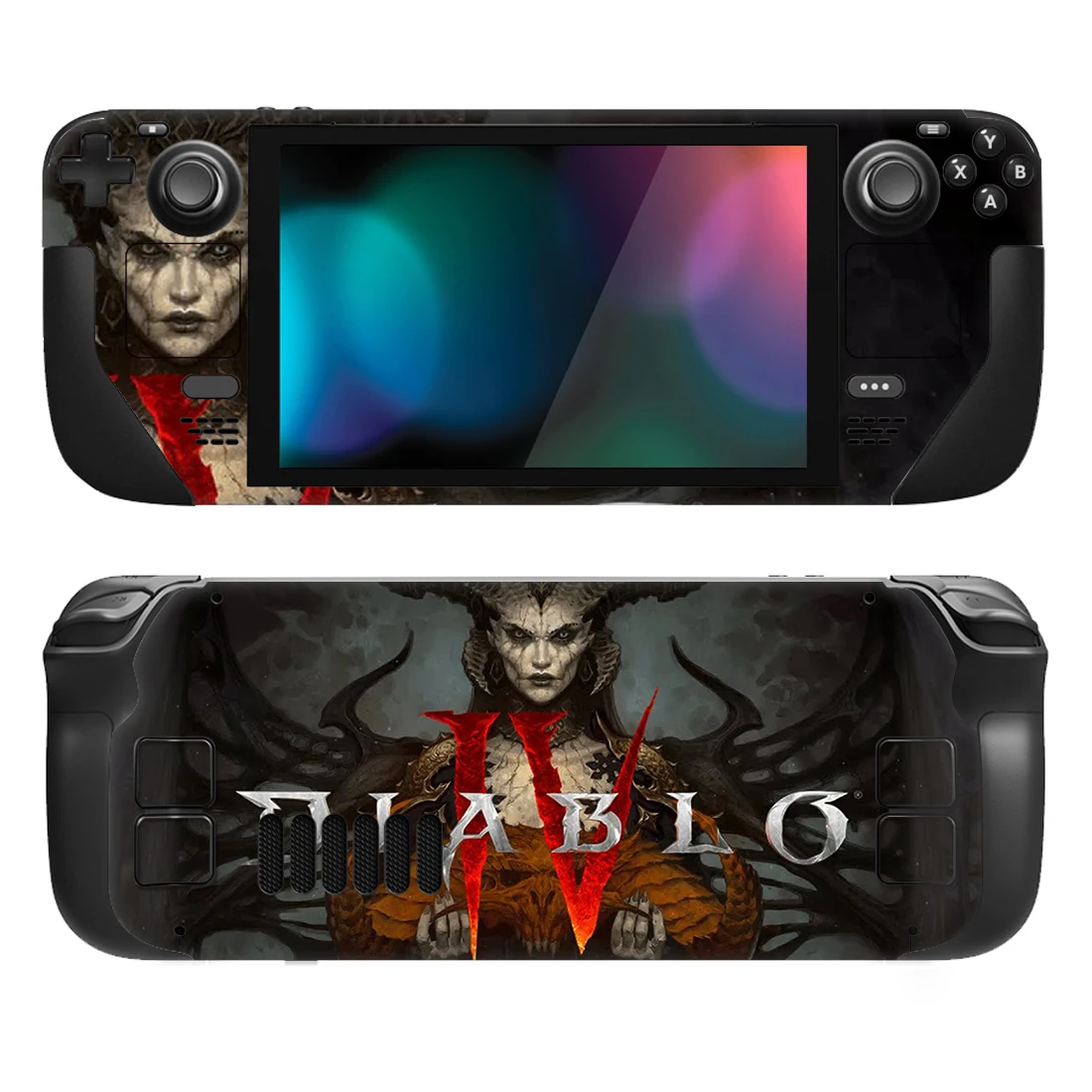 Diablo Iv Style Vinyl Sticker Per Steam Deck Console Protector Accessori Di Gioco Skin Sticker