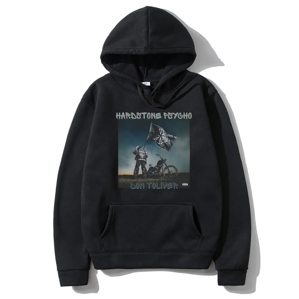 Rapper Don Toliver Hoodie Hardstone Psycho Music Album Pullover Unisex Hip Hop Streetwear Men Women Vintage Oversized Hoodies